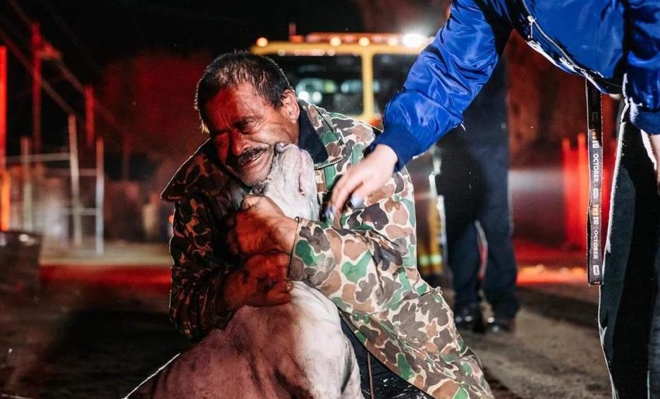 Hombre sordo mudo rescatar a su perro Mexicali