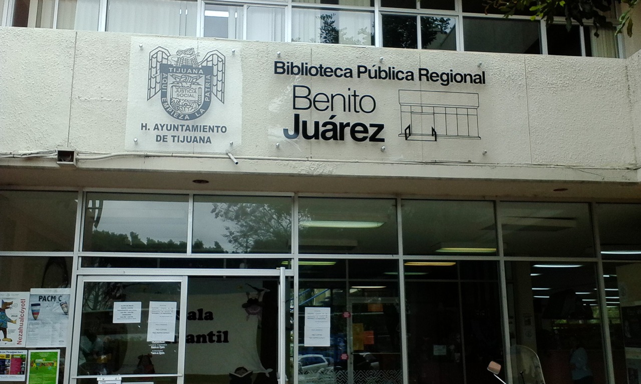 reubicación ,biblioteca Benito Juárez ,manifestación