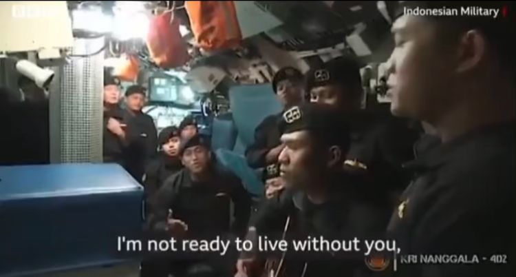Bali, indonesia, tripulación del submarino, antes de morir