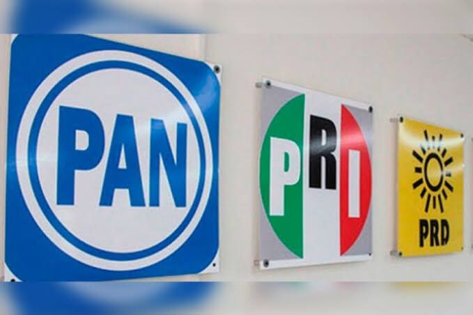 PAN, PRD y PRI, confirman, coalición legislativa