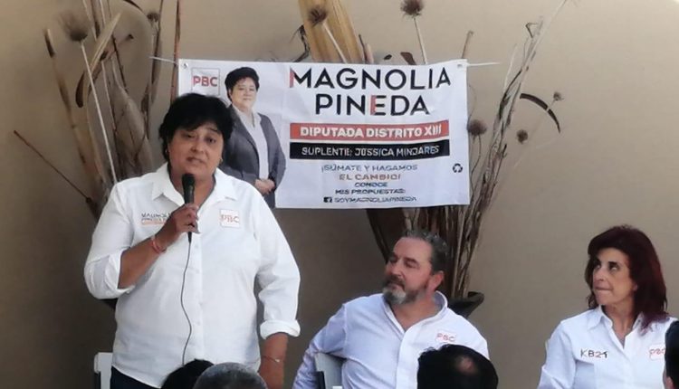 candidata, Magnolia Pineda, 